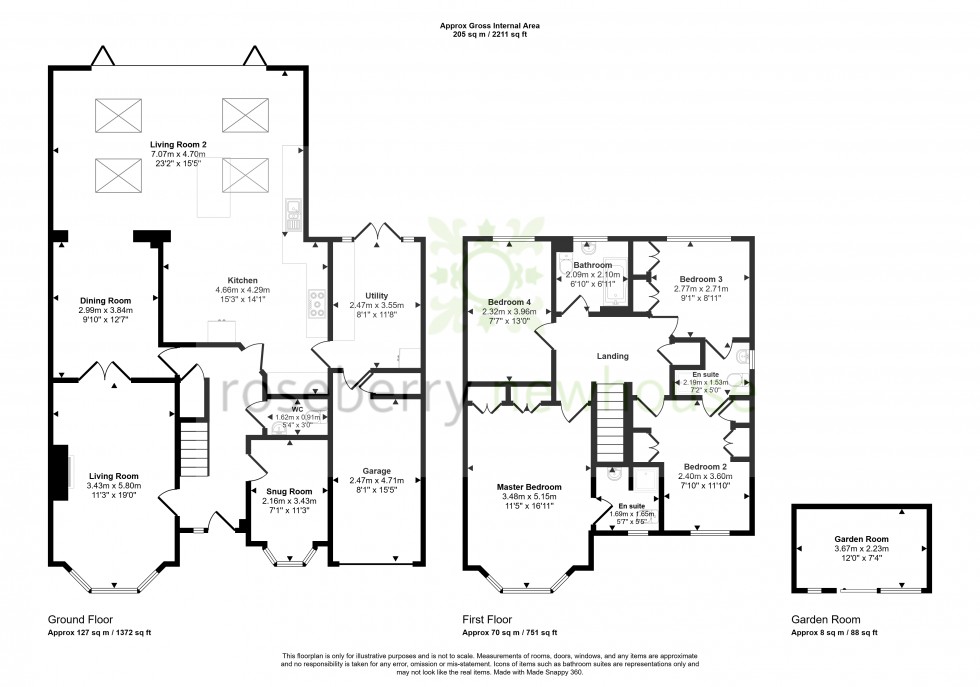 Floorplan for Guisborough, North Yorkshire