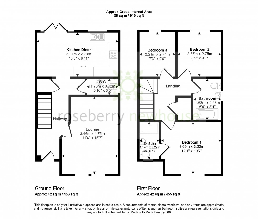 Floorplan for Acklam