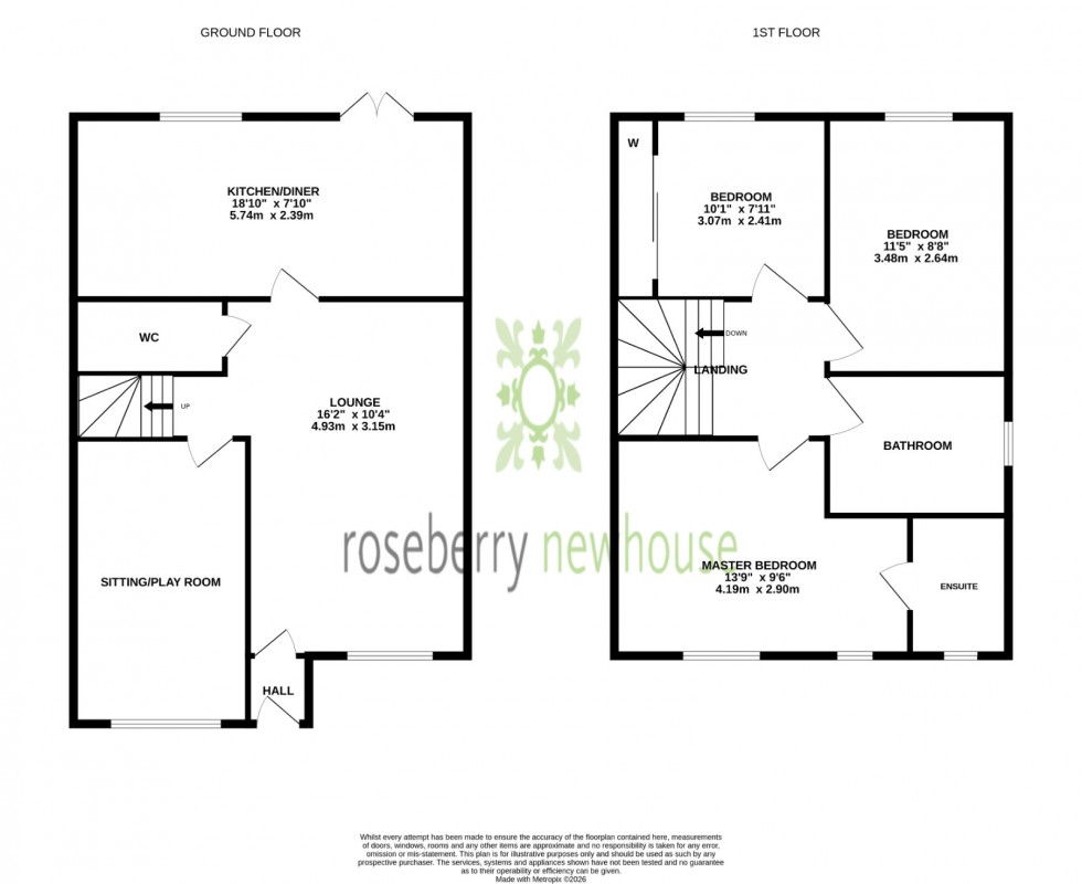Floorplan for Ingleby Barwick, Thornaby