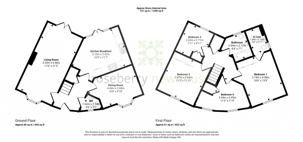 Floorplan for Nunthorpe, Middlesbrough, North Yorkshire