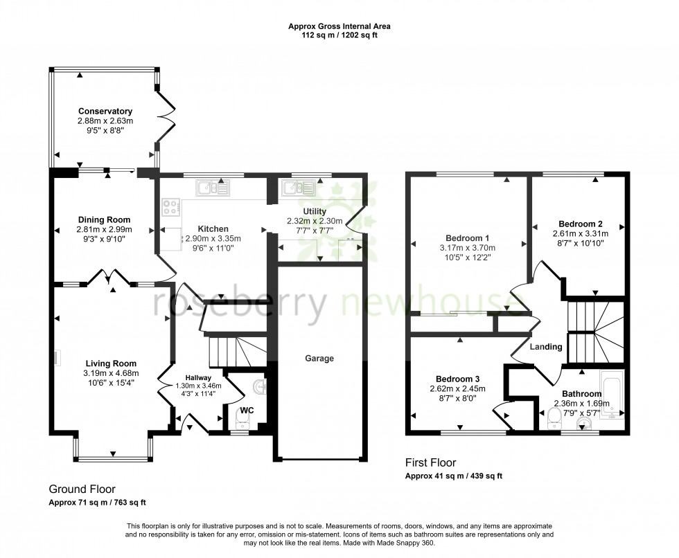 Floorplan for Stokesley, Middlesbrough, North Yorkshire