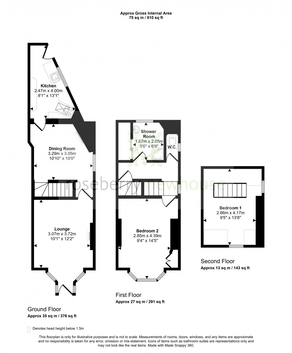 Floorplan for Great Ayton, Middlesbrough, North Yorkshire