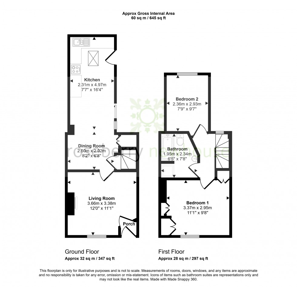 Floorplan for Great Ayton, Middlesbrough, North Yorkshire
