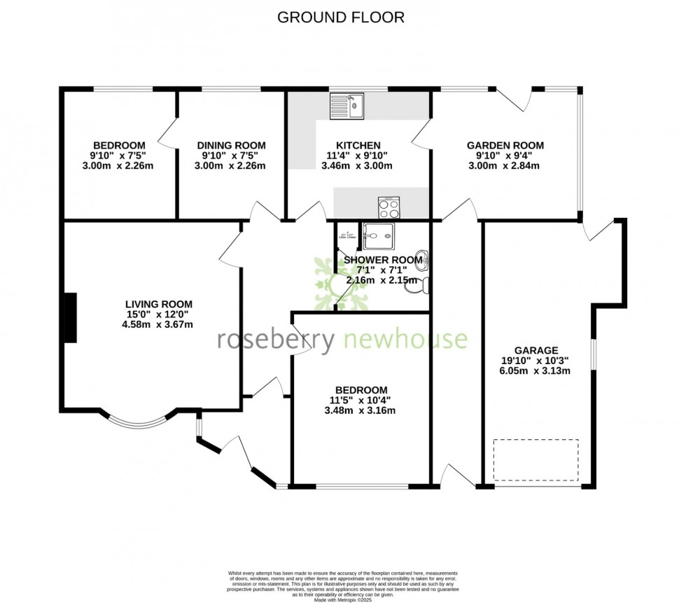 Floorplan for Fairfield, Stockton-On-Tees