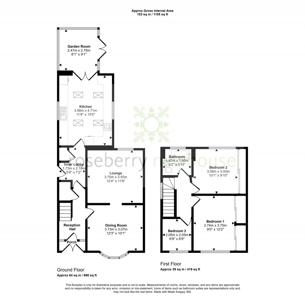 Floorplan for Norton, Stockton-On-Tees
