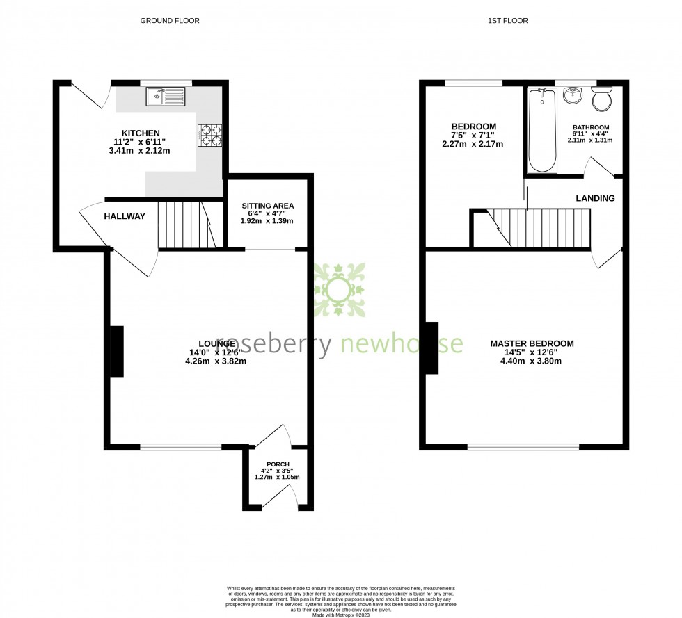 Floorplan for High Lane, Maltby