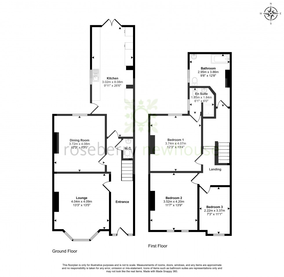 Floorplan for Eaglescliffe, Stockton-on-Tees, Durham