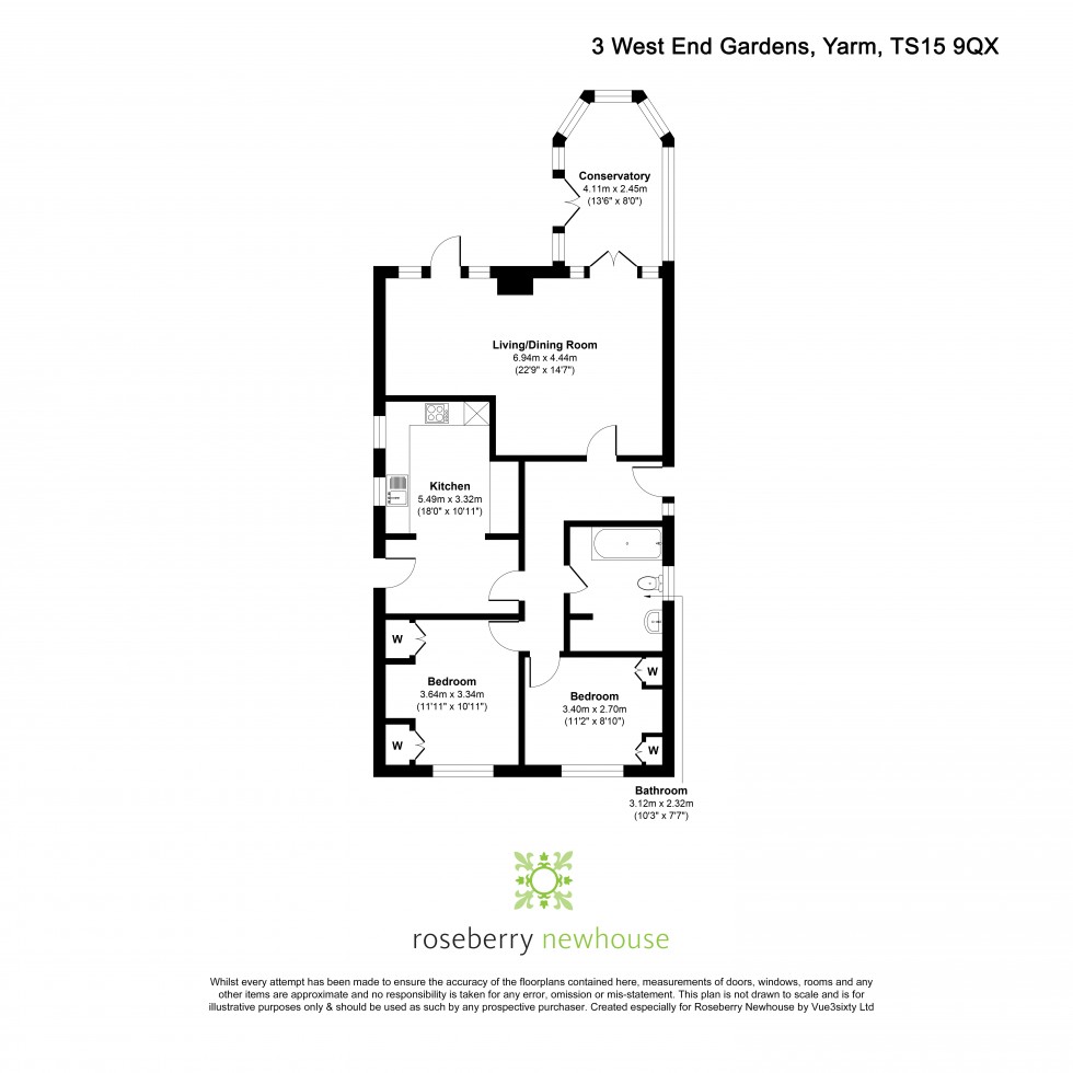 Floorplan for Yarm