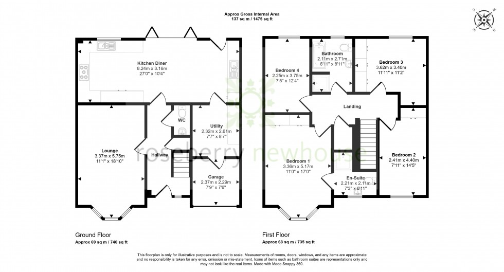 Floorplan for Wynyard, Billingham, Durham