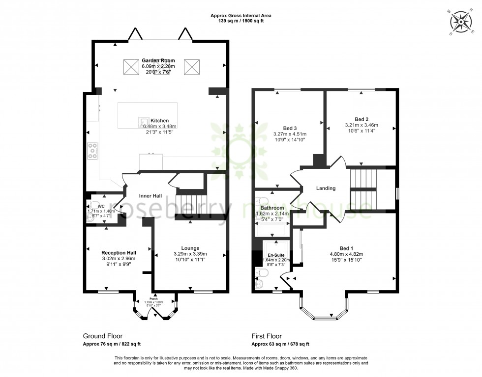 Floorplan for Wynyard, Billingham, Durham