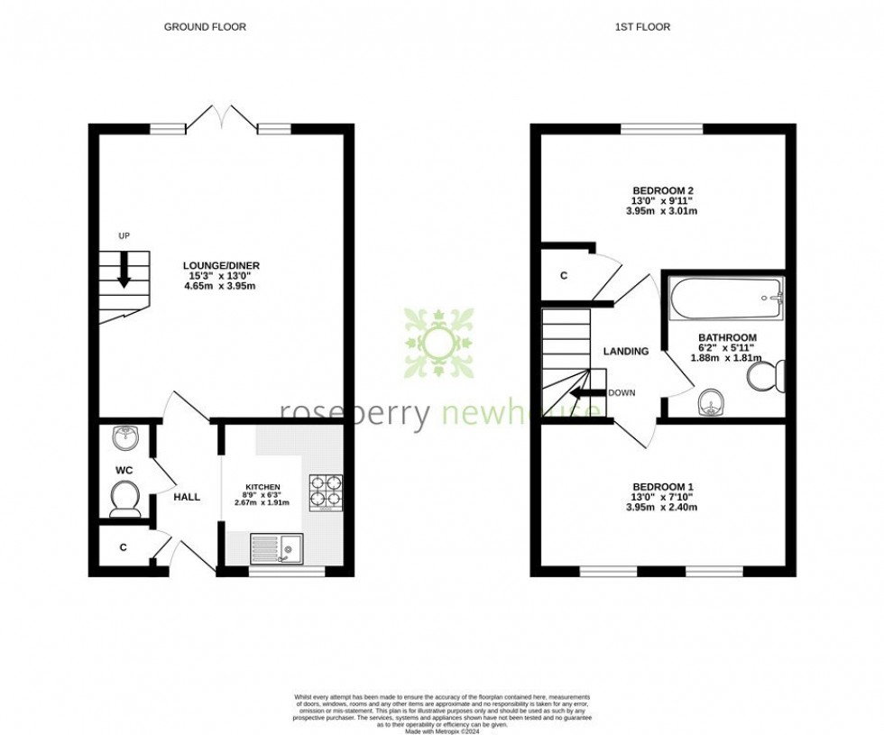 Floorplan for Yarm