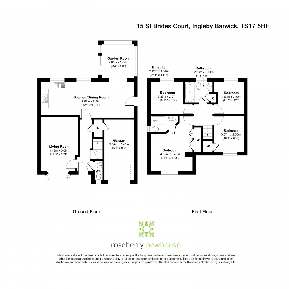 Floorplan for Ingleby Barwick, Thornaby