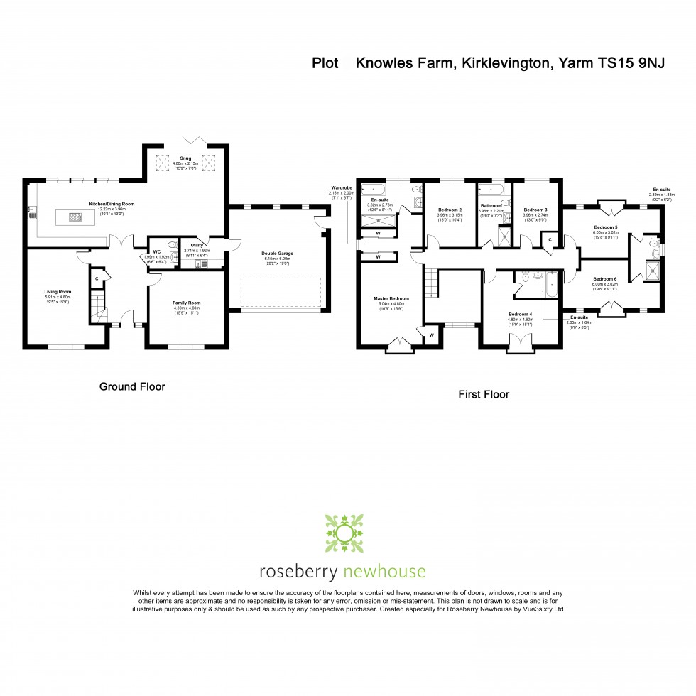 Floorplan for Kirklevington, Yarm