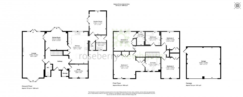 Floorplan for Wynyard, Billingham, Durham