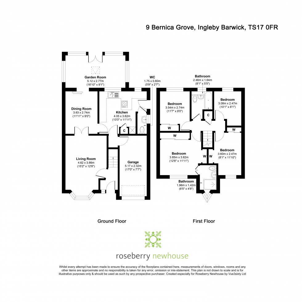 Floorplan for Ingleby Barwick, Thornaby