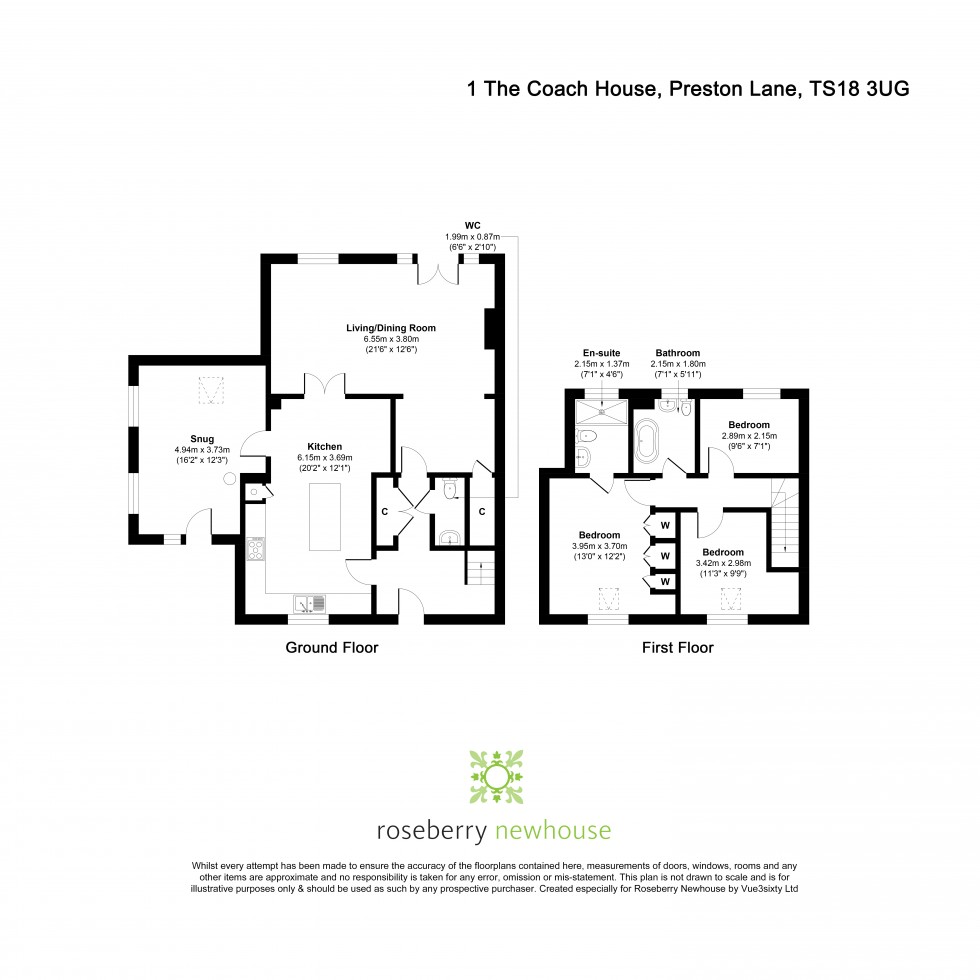 Floorplan for Stockton-on-Tees, Durham