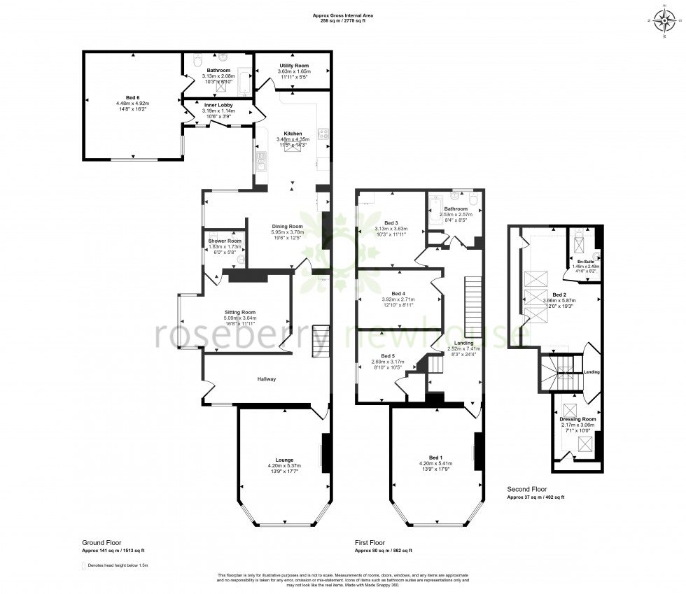 Floorplan for Eaglescliffe, Stockton-on-Tees, Durham