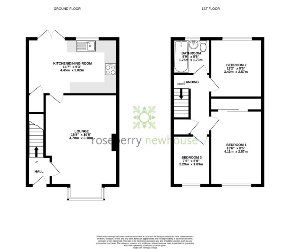 Floorplan for Ingleby Barwick, Thornaby