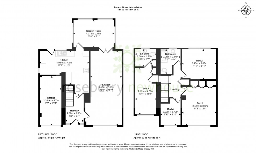 Floorplan for Eaglescliffe, Stockton-on-Tees