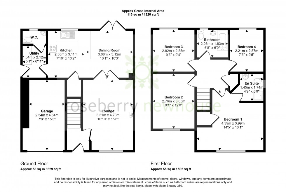 Floorplan for Ingleby Barwick, Thornaby