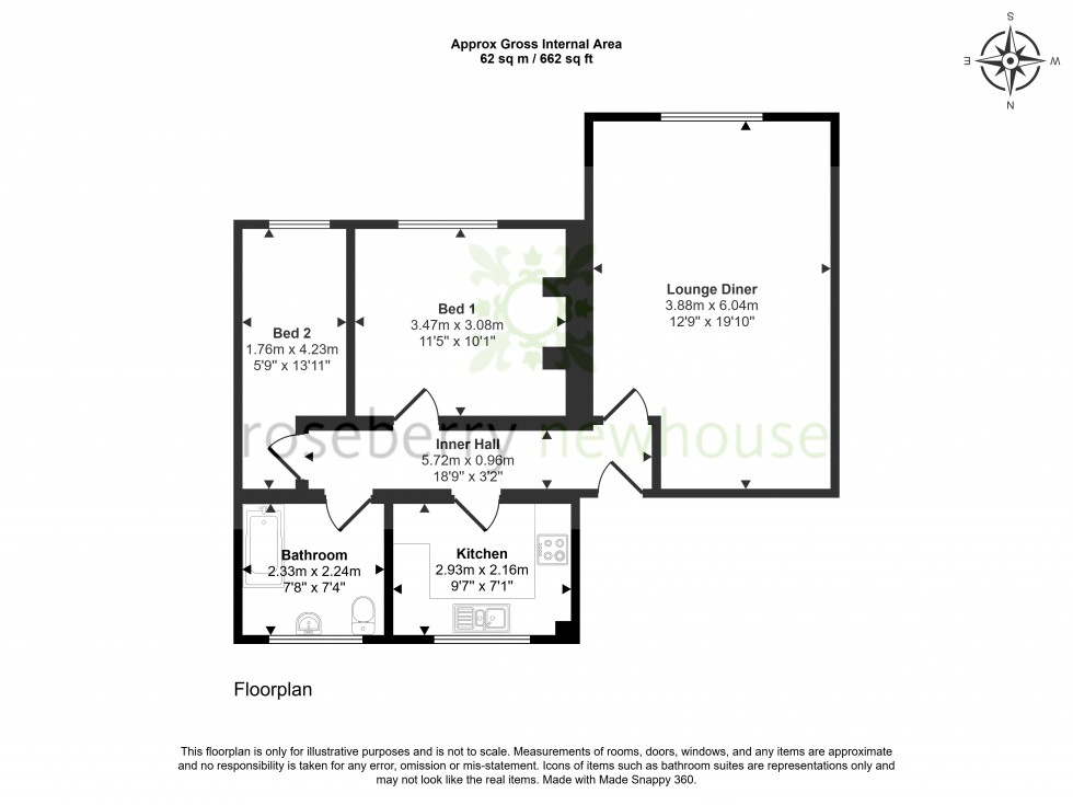 Floorplan for Eaglescliffe, Stockton-on-Tees