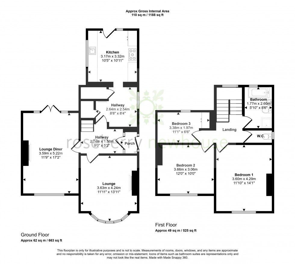 Floorplan for Acklam