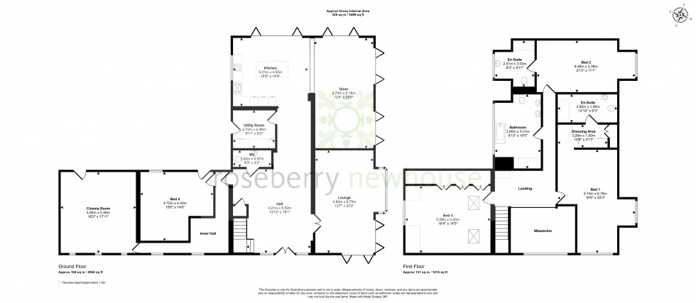 Floorplan for Neasham, Darlington