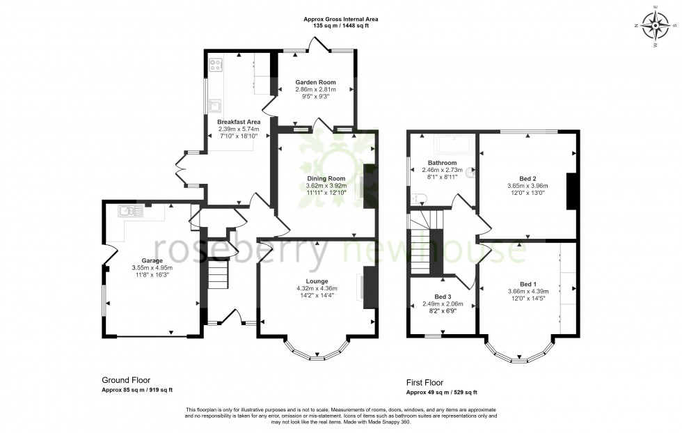 Floorplan for Stockton-on-Tees