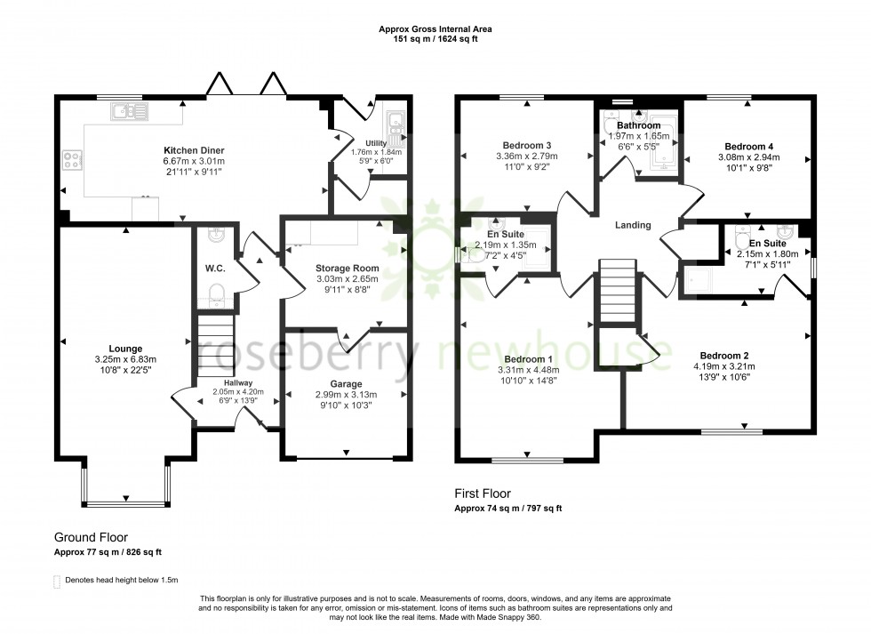 Floorplan for Acklam