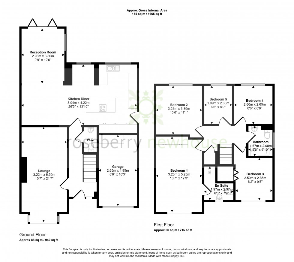 Floorplan for Ingleby Barwick, Thornaby