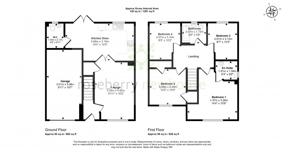 Floorplan for Stockton-on-Tees