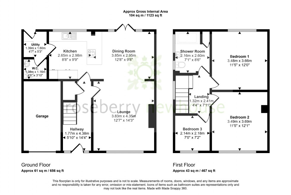 Floorplan for Stockton-on-Tees