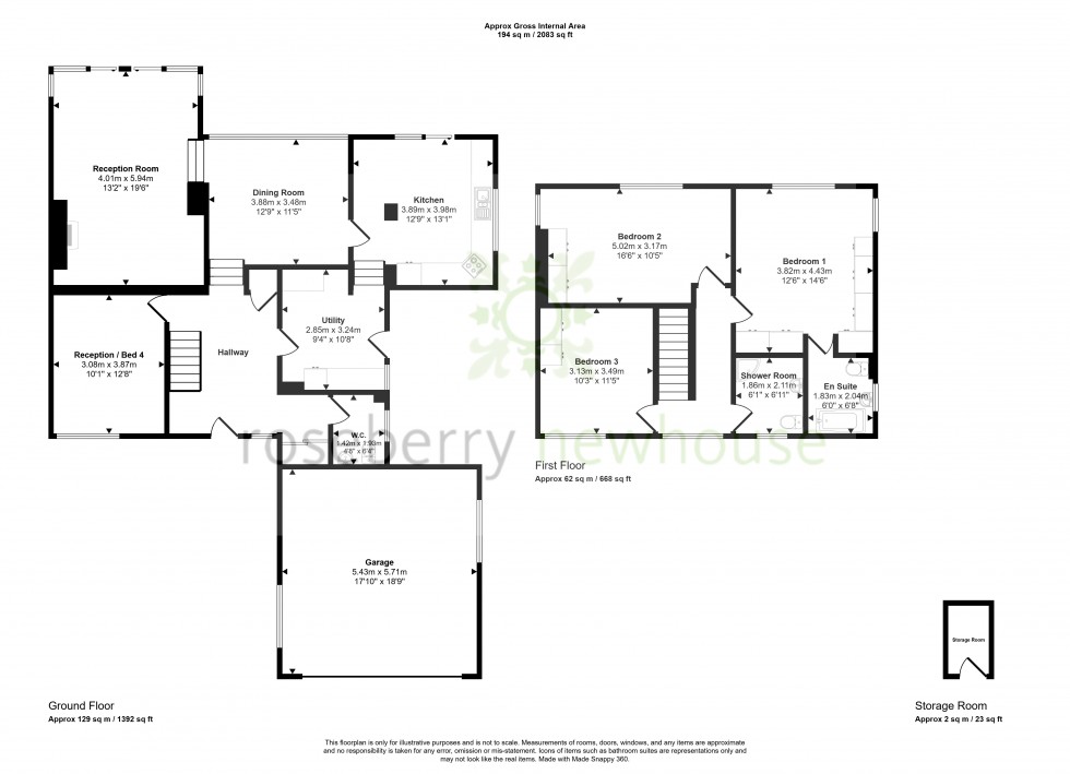Floorplan for Yarm