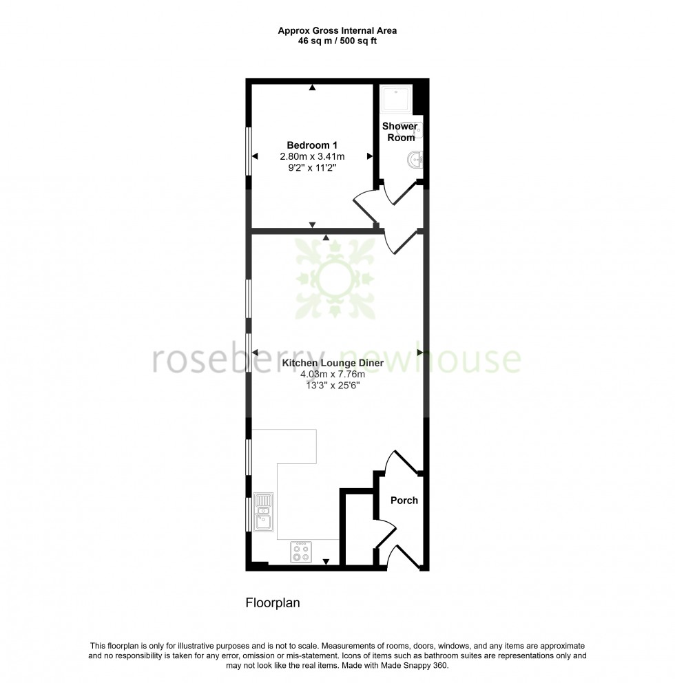 Floorplan for Norton