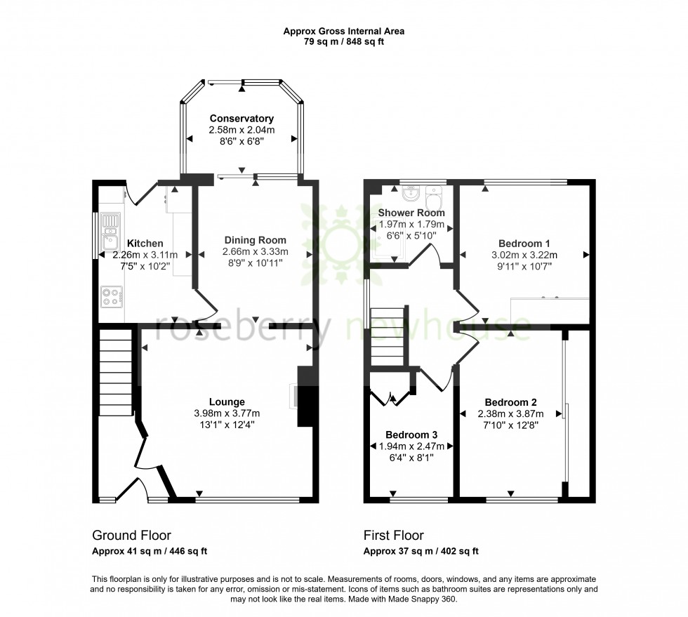 Floorplan for Thornaby