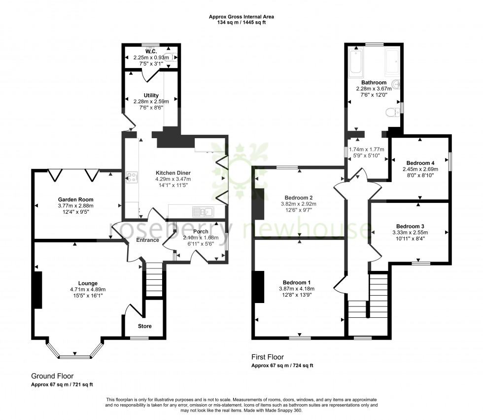 Floorplan for Stockton-on-Tees