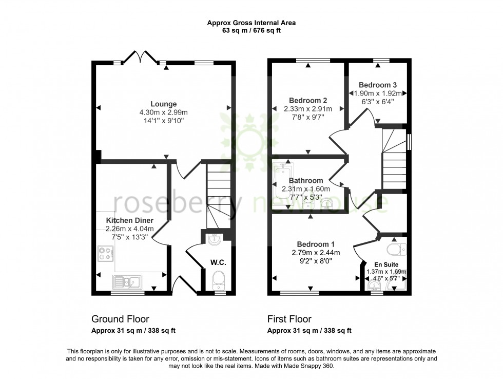 Floorplan for Stockton-on-Tees