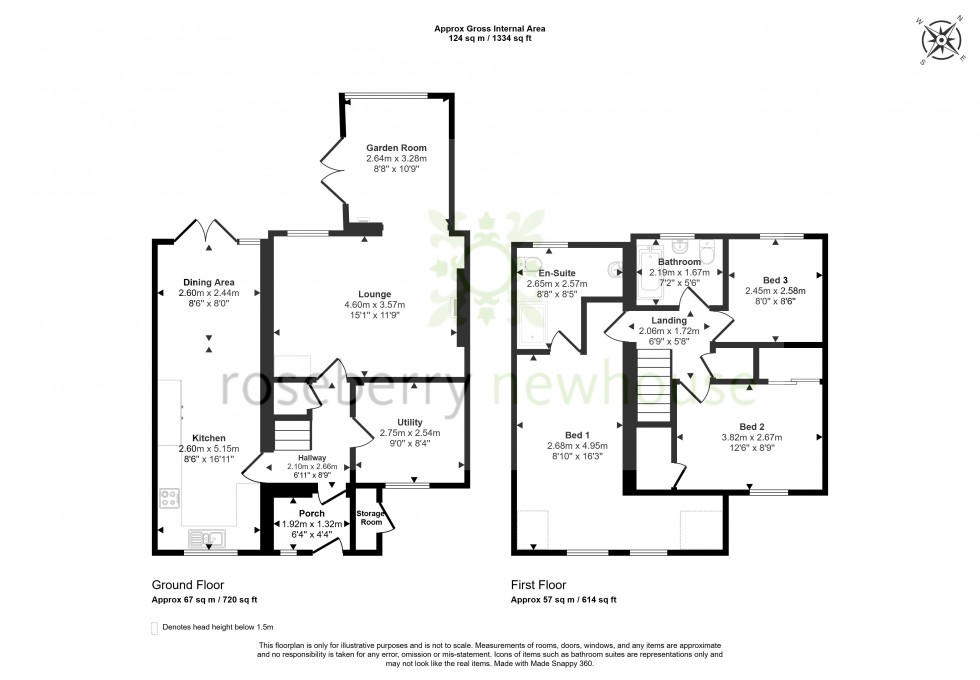 Floorplan for Long Newton, Stockton-on-Tees, Durham