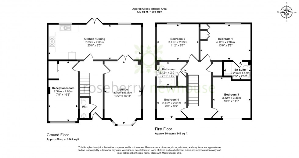 Floorplan for Eaglescliffe, Stockton-on-Tees