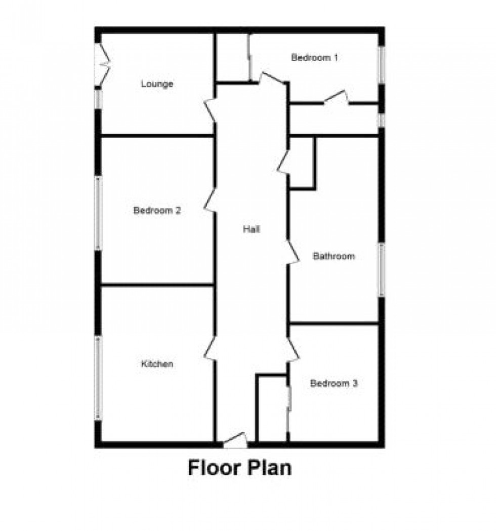 Floorplan for Thornaby, Stockton-on-Tees