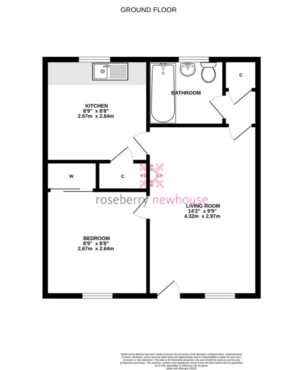 Floorplan for Mill Street, Norton