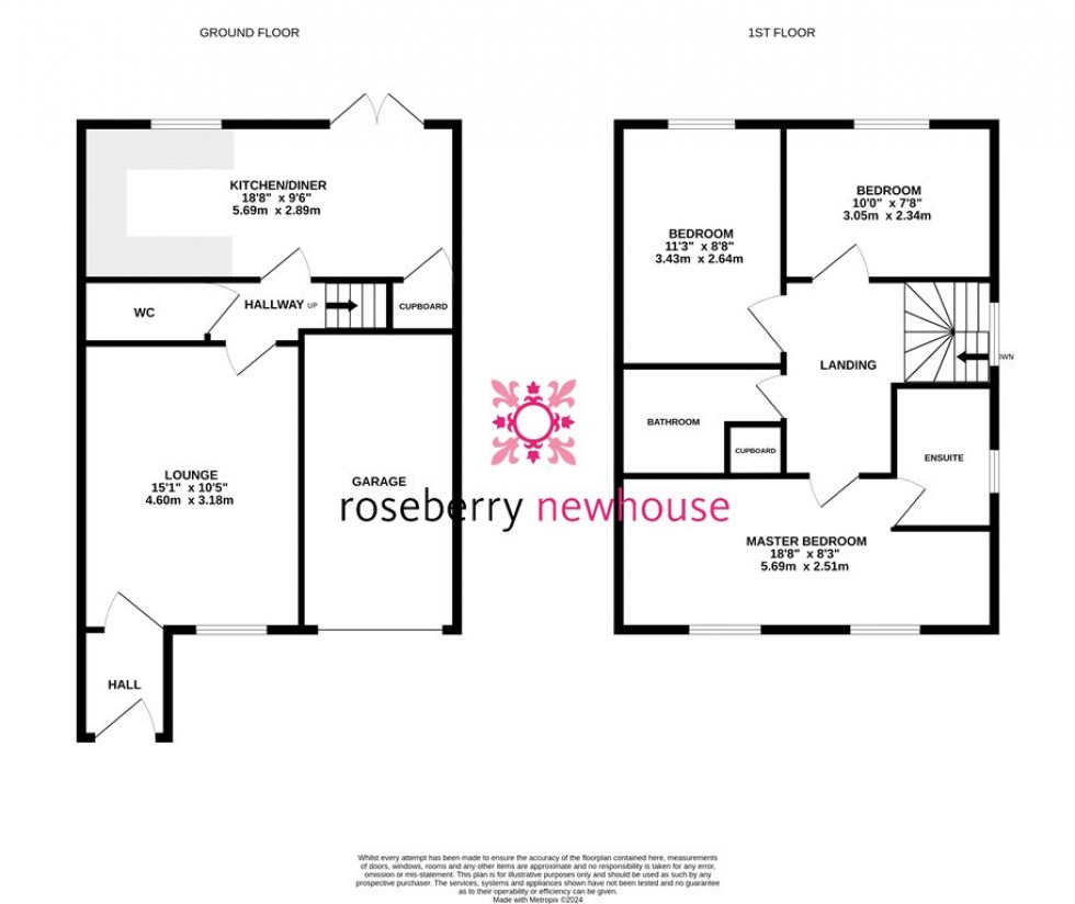 Floorplan for Ingleby Barwick, Stockton-on-Tees